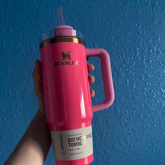 Stanley The Flowstate Quencher H2.0 30oz Tumbler - Pink Parade NWT SHIPS ASAP - Picture 2 of 2